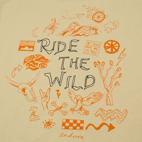 ENDURA unisex Ride the Wild Graphic Tee