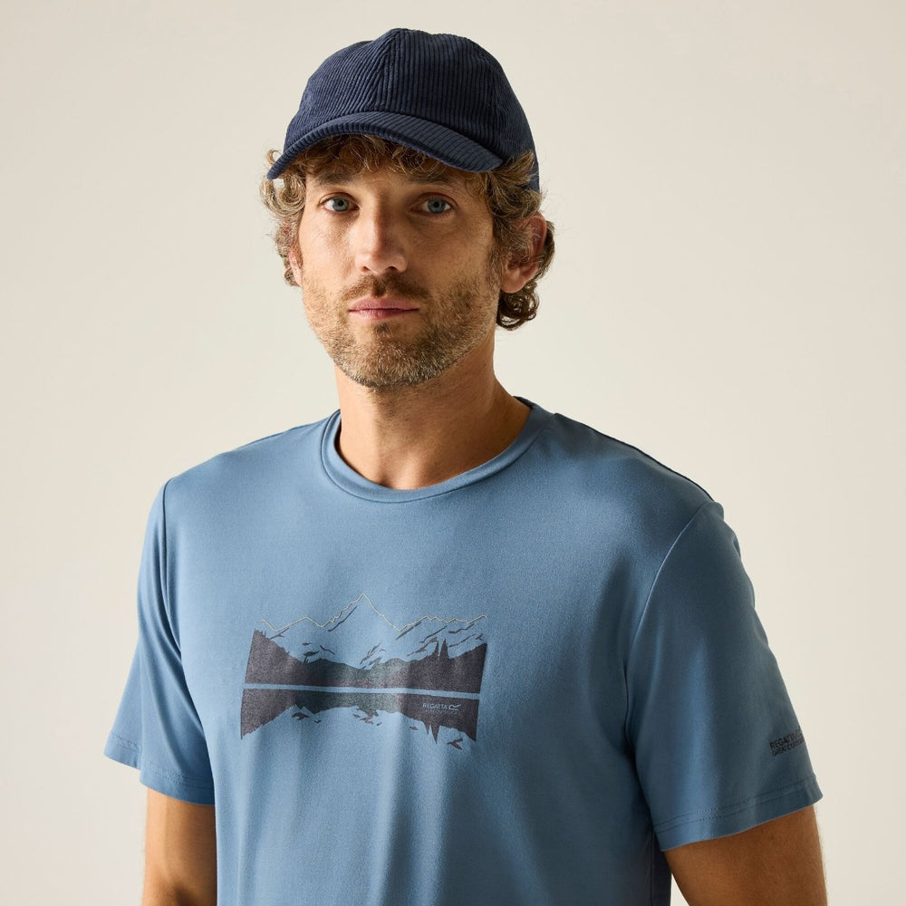REGATTA Men's Fingal Stretch Graphic T-Shirt