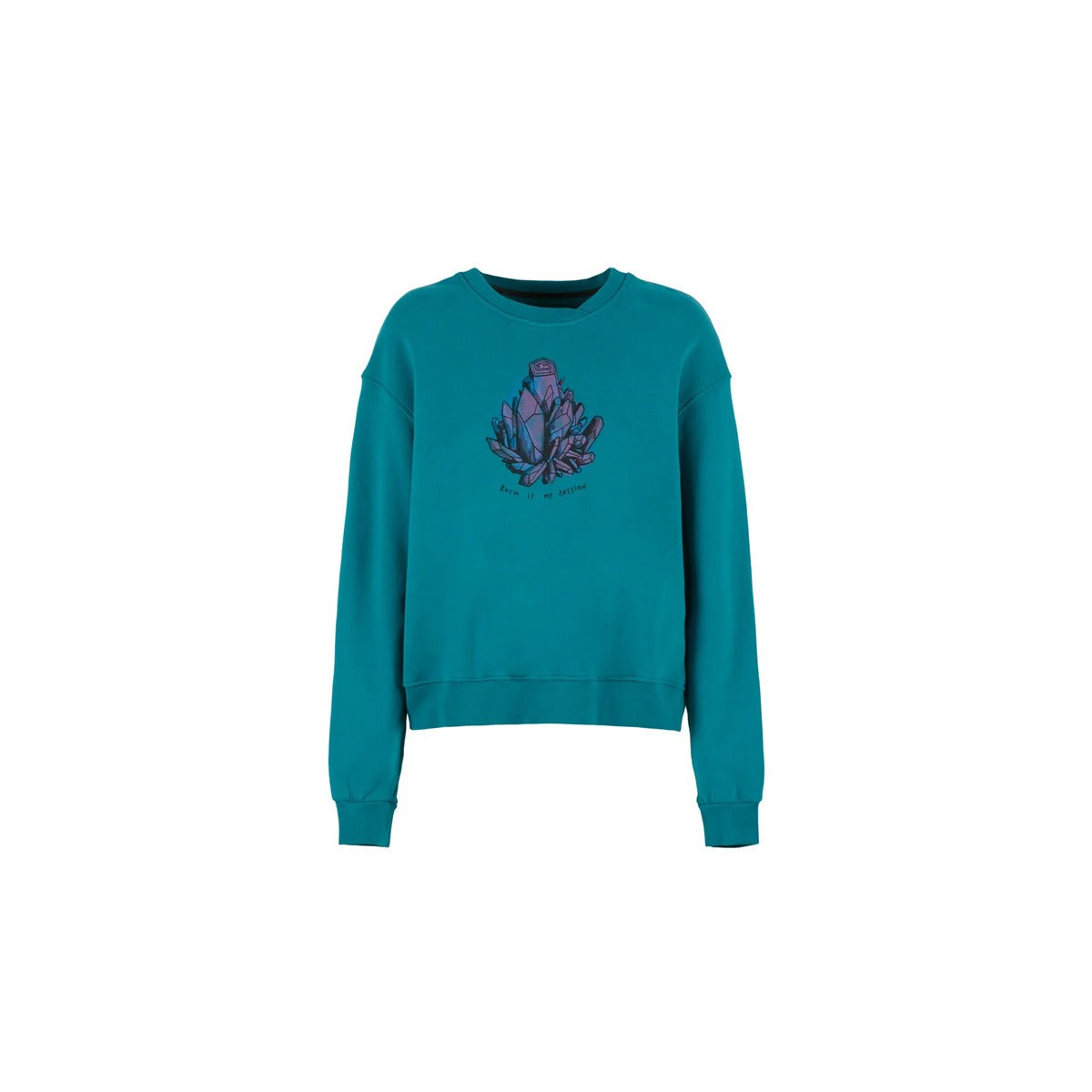 E9 Aura Felpa Donna – Cerulean, davanti