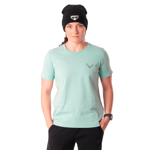 Dynafit T-shirt in cotone con grafica sul retro donna