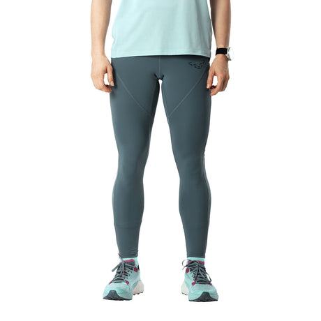 Dynafit Trail Reflective Leggings da Running Donna – Cinder, vista frontale