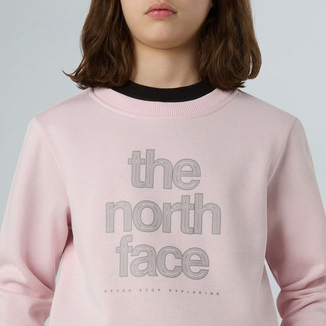 THE NORTH FACE Felpa Reflective Logo Relaxed da Ragazza