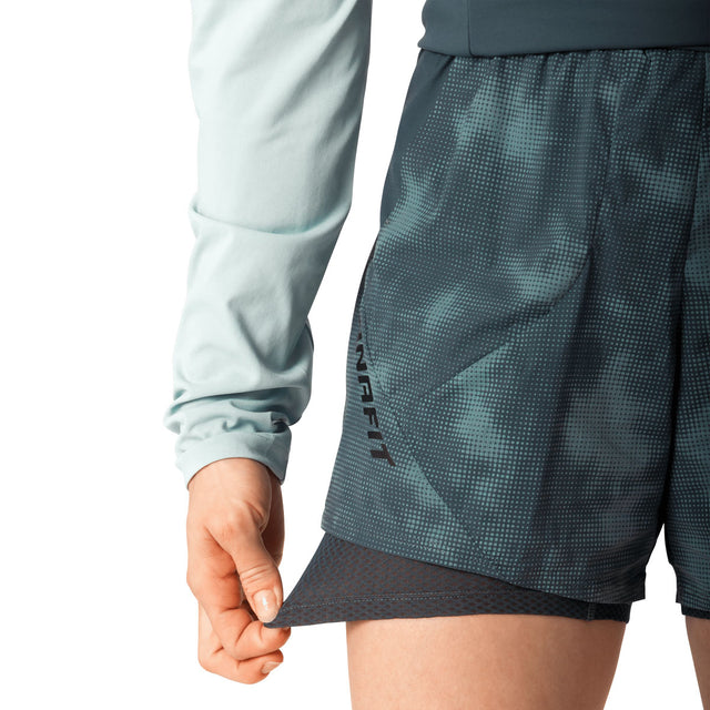 Dynafit Shorts 2in1 Trail Reflectiv donna