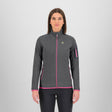 Karpos Mesdi Fleece Donna - Smoked Pink Power