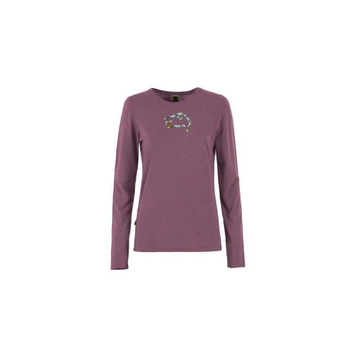 E9 Fiona T-Shirt Manica Lunga Donna – Tulip, davanti