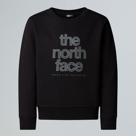THE NORTH FACE Felpa Reflective Logo Relaxed da Ragazza