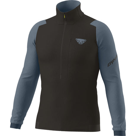Dynafit Blacklight Thermal Maglia 1/2 Zip Uomo – Cinder, dettaglio 2