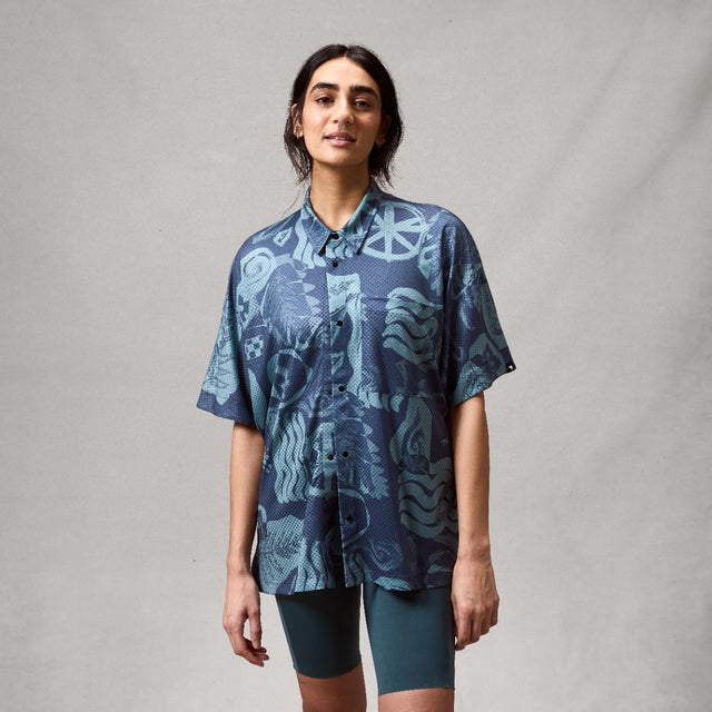 ENDURA unisex Alltrack Ride S/s Resort Shirt