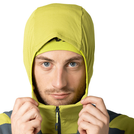 Dynafit Blacklight Thermal Giacca con Cappuccio Uomo – Golden Lime, dettaglio 5