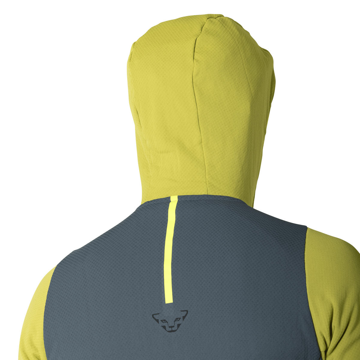 Dynafit Blacklight Thermal Giacca con Cappuccio Uomo – Golden Lime, dettaglio 6