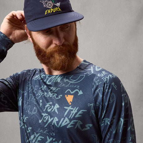 ENDURA Men's Singletrack L/s Print Tee