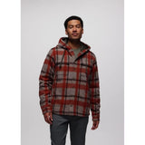 PRANA Asgard Camicia in Flanella con Cappuccio uomo