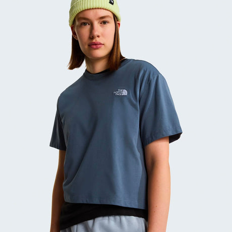 THE NORTH FACE T-Shirt Evolution Simple Dome Cropped Relaxed da donna