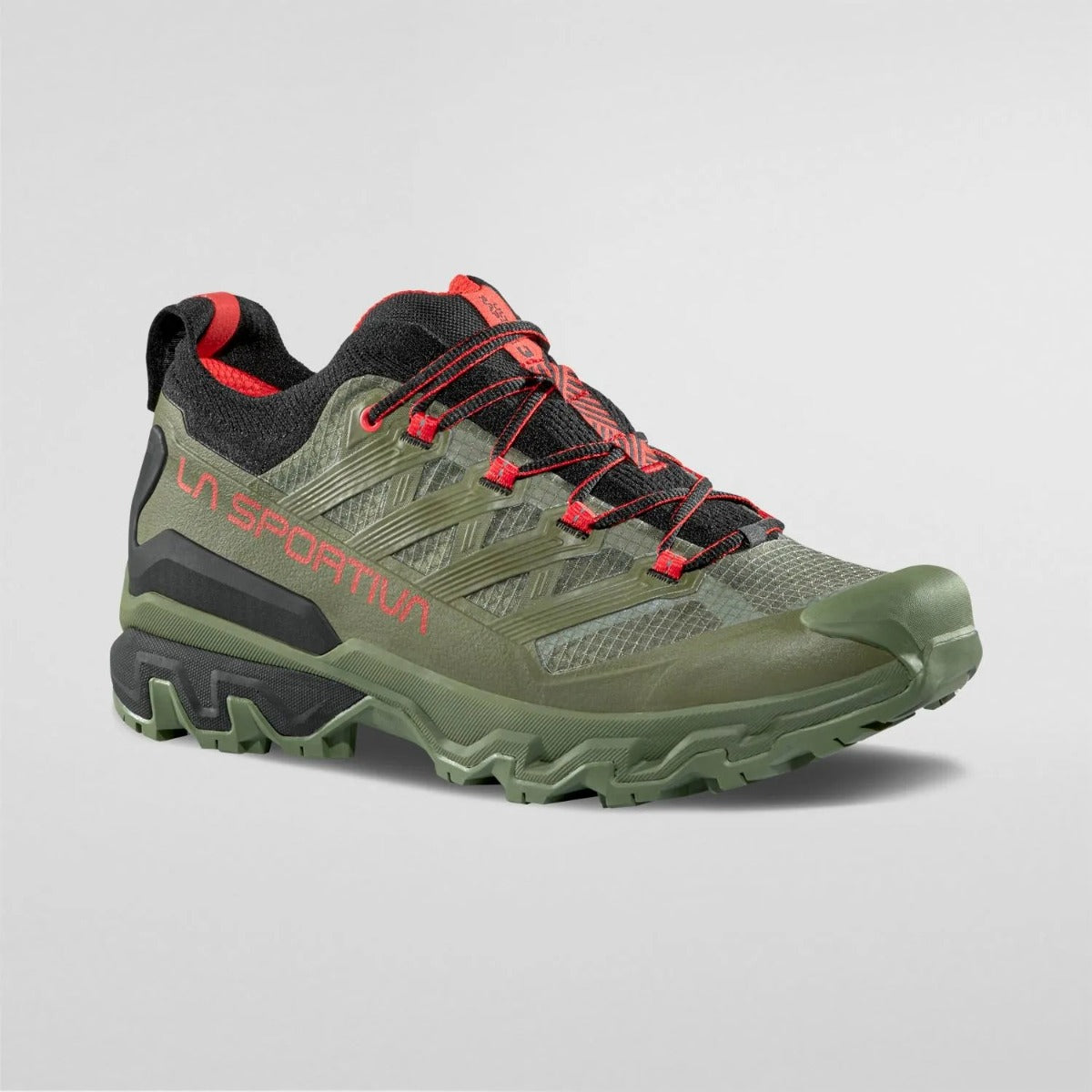 La Sportiva Ultra Raptor 3 Scarpe da Escursionismo Uomo – Cypress Mountain Red, vista frontale