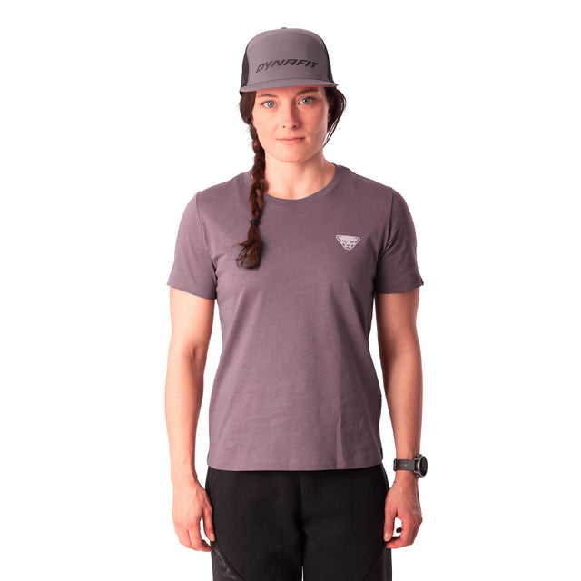 Dynafit T-shirt in cotone con grafica sul retro donna