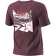Dynafit T-shirt in cotone con grafica sul retro donna