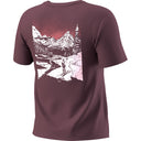 Dynafit T-shirt in cotone con grafica sul retro donna