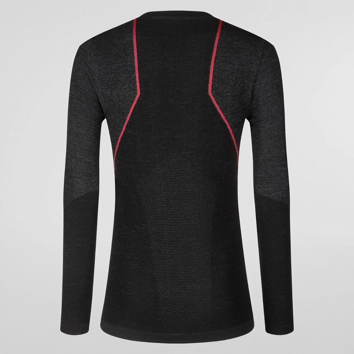 La Sportiva Wool40 Aero Maglia a Manica Lunga Donna – Black Hibiscus, dettaglio 2