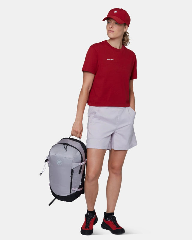 MAMMUT Base Cropped T-Shirt Women Mini Logo