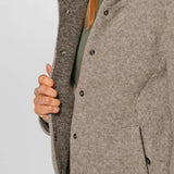 SALEWA Sarner Undyed Wool Giacca con Cappuccio donna