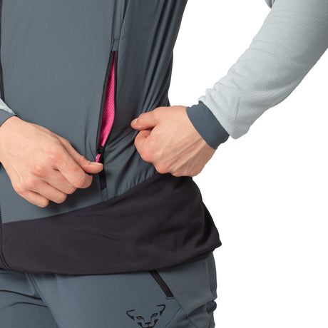 Dynafit Mezzalama Polartec® Alpha® Gilet Donna – Cinder, dettaglio 5