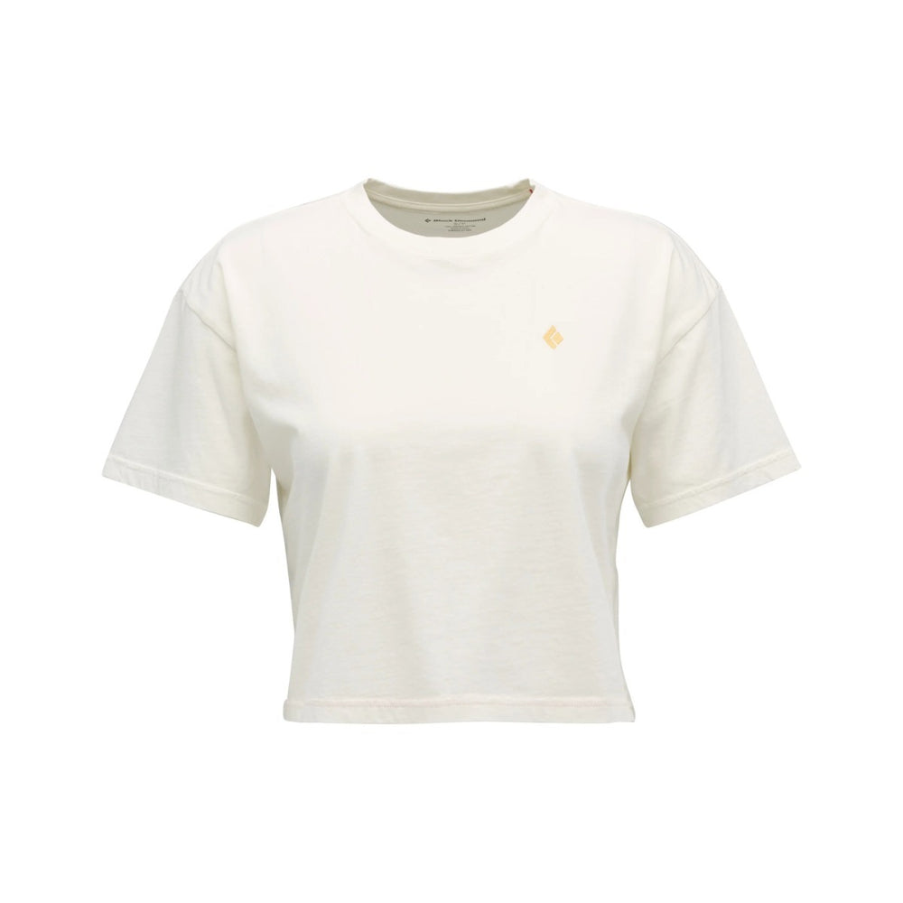 BLACK DIAMOND Women's Diamond Crop Short Sleeve Tee