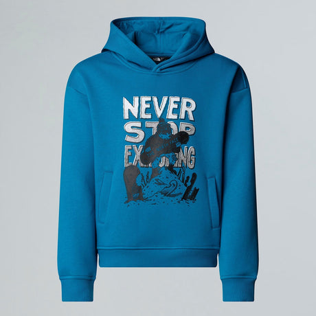 THE NORTH FACE Felpa con Cappuccio Sports Oversized Graphic da Ragazzo