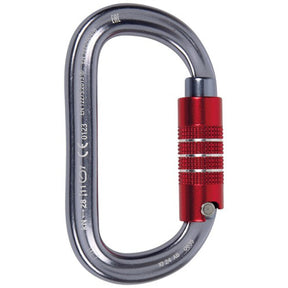 CAMP Oval XL 3lock - Moschettone - Titanio