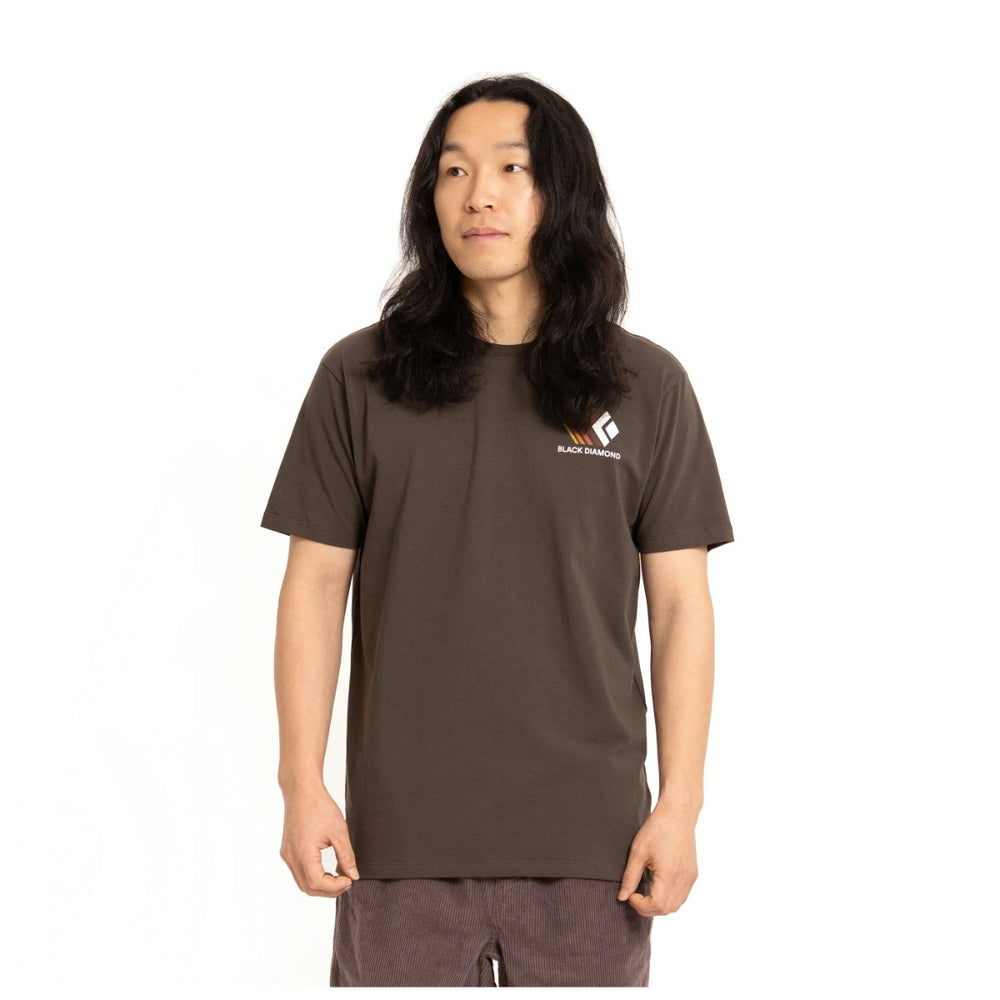 BLACK DIAMOND Men's Faded Short Sleeve Tee