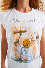 E9 Snail TEE Woman