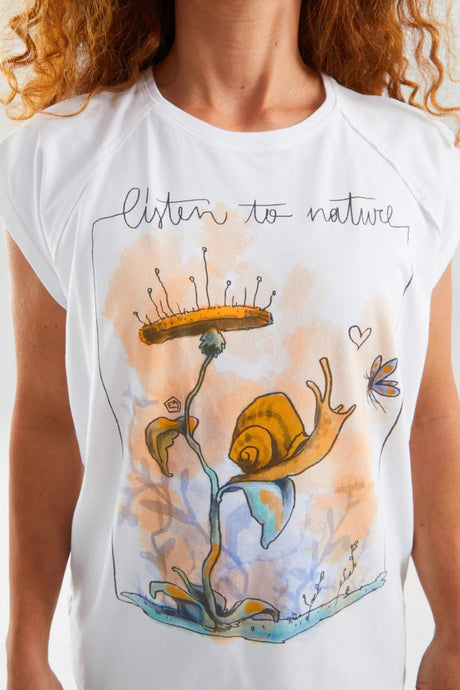 E9 Snail TEE Woman