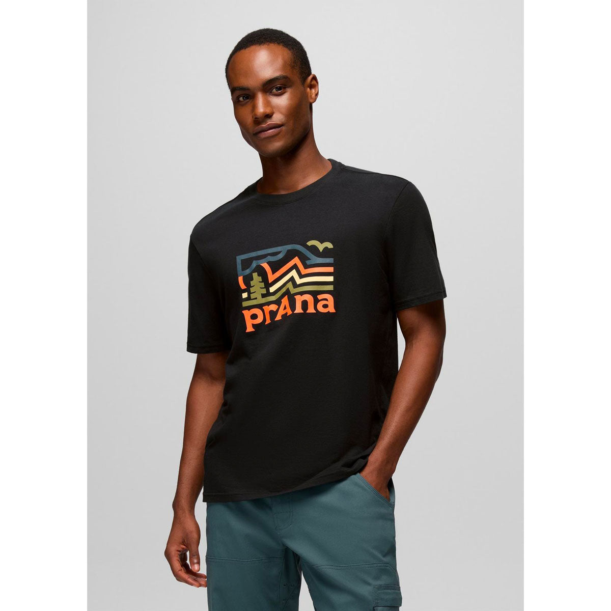 PRANA Peak Path Short Sleeve Graphic Tee