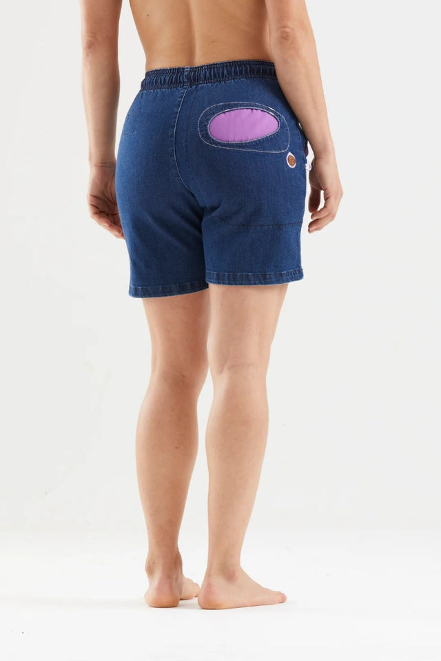 E9 Onda Short Denim Woman