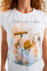 E9 Snail TEE Woman