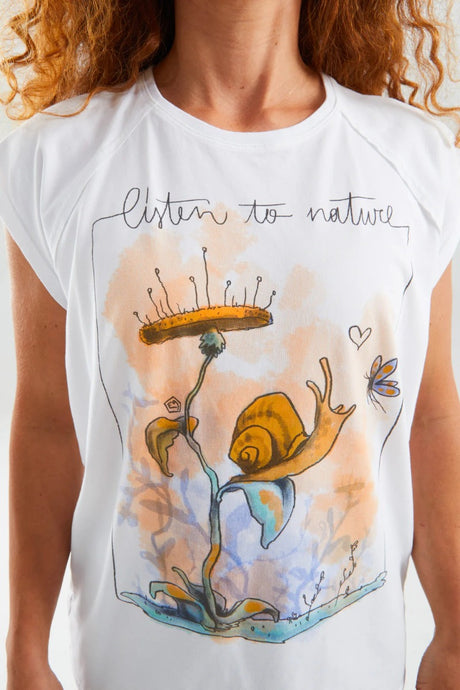 E9 Snail TEE Woman