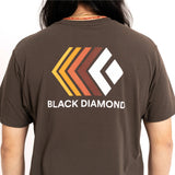 BLACK DIAMOND Men's Faded Short Sleeve Tee