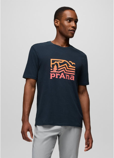 PRANA Peak Path Short Sleeve Graphic Tee