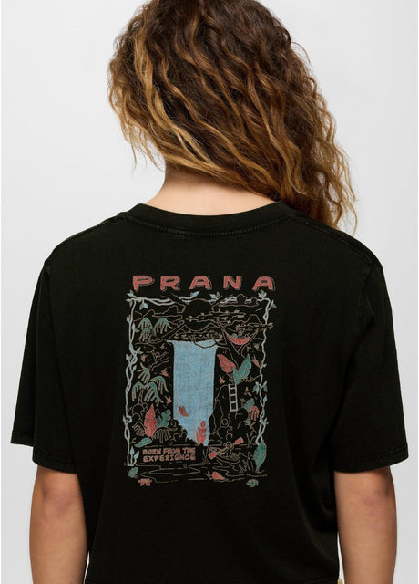 PRANA Everyday Paradise Creek Crop Graphic Tee