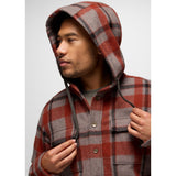 PRANA Asgard Camicia in Flanella con Cappuccio uomo