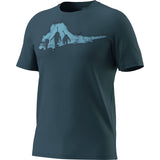 Dynafit T-shirt grafica in cotone uomo