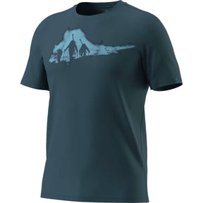Dynafit T-shirt grafica in cotone uomo