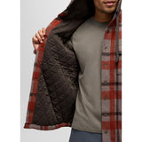 PRANA Asgard Camicia in Flanella con Cappuccio uomo