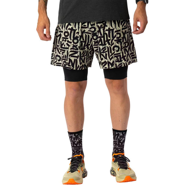 DYNAFIT Pantaloncini per Trail Running 2 in 1 da uomo
