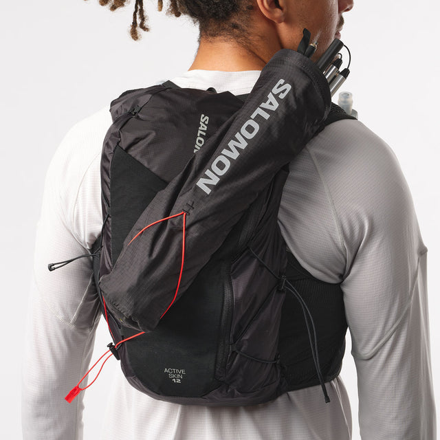 SALOMON Active Skin 12 Gilet da Running unisex con Flask Inclusi
