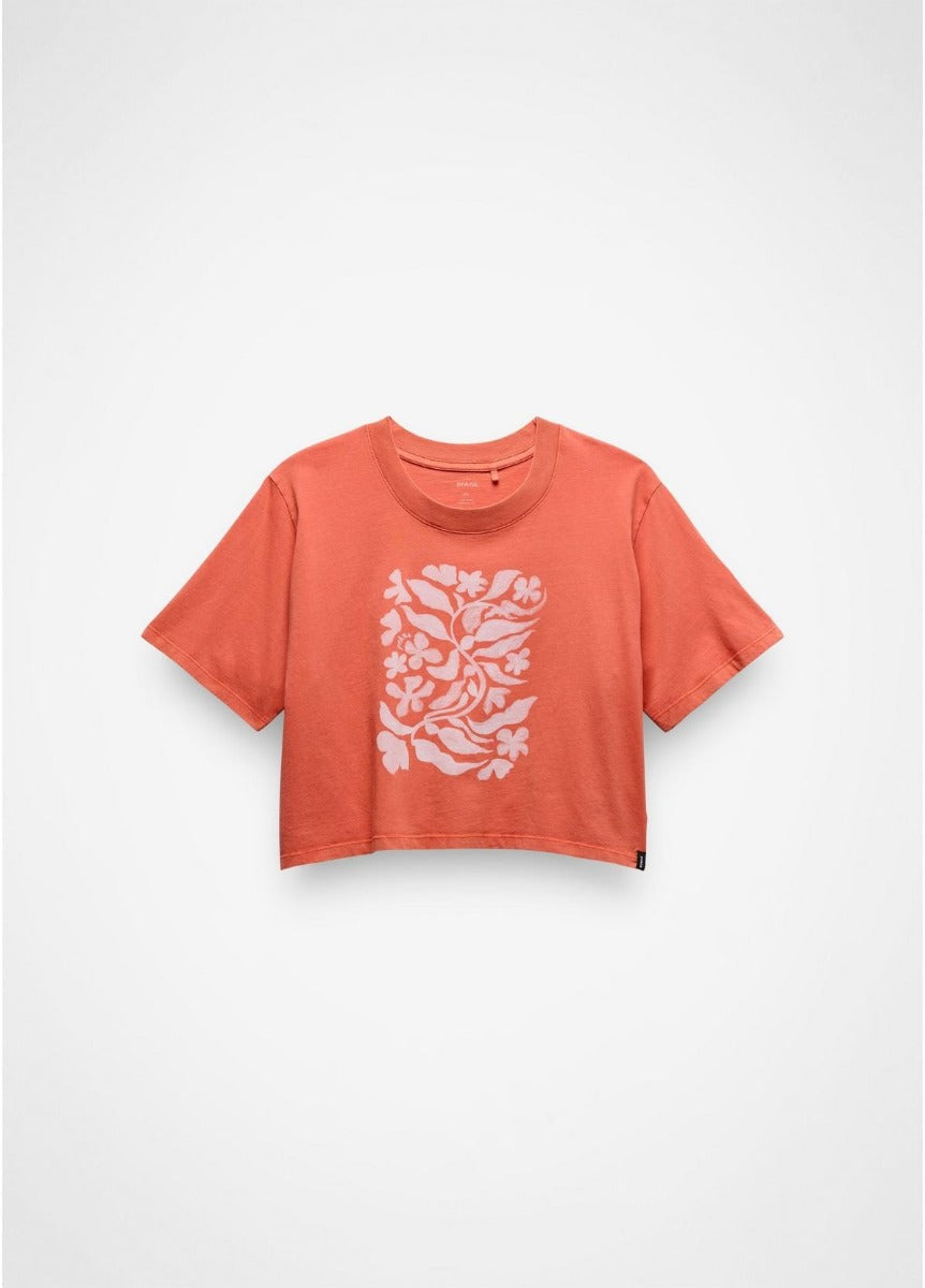 PRANA Everyday Botanical Crop Graphic Tee