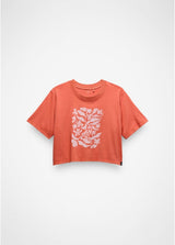 PRANA Everyday Botanical Crop Graphic Tee