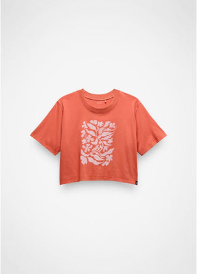PRANA Everyday Botanical Crop Graphic Tee