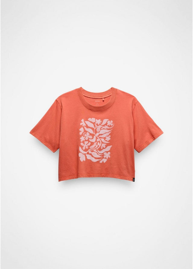 PRANA Everyday Botanical Crop Graphic Tee
