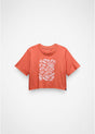 PRANA Everyday Botanical Crop Graphic Tee