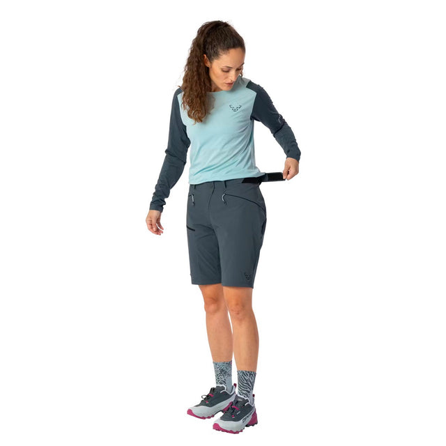 DYNAFIT Shorts Transalper Dynastretch da donna